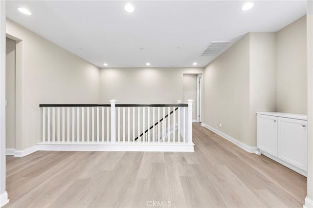 5467 Lisboa St, Chino Hills, CA 91709 - empty room featuring light wood-style flooring, recessed lighting, and baseboards