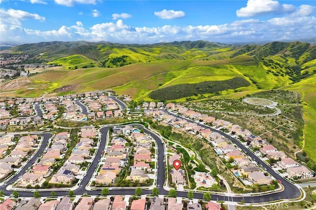 5467 Lisboa St, Chino Hills, CA 91709 - aerial overview of property's location with nearby suburban area and mountains