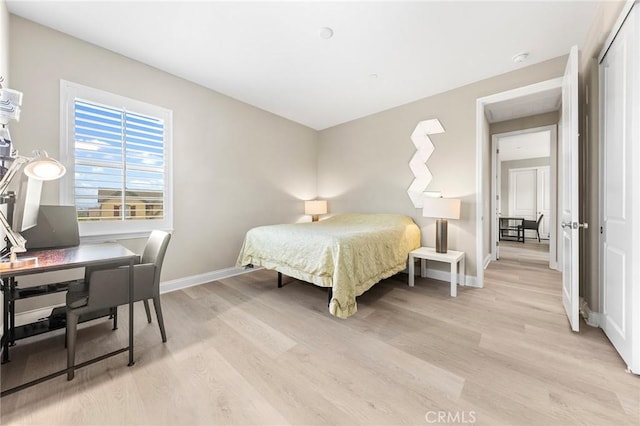 5467 Lisboa St, Chino Hills, CA 91709 - bedroom with light wood-style floors and baseboards