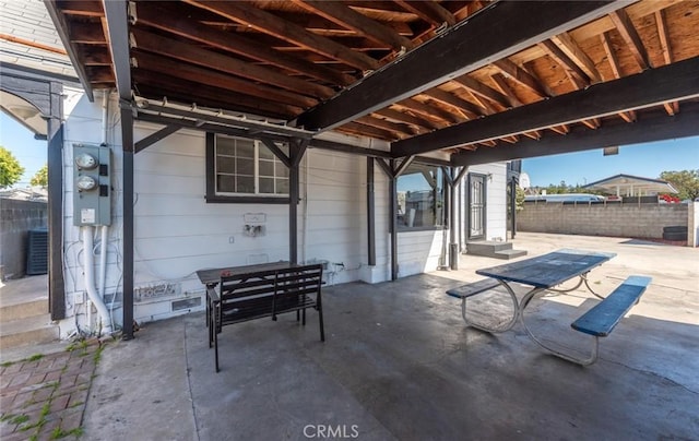 1949 Lancewood Ave, Hacienda Heights, CA 91745 - view of patio / terrace with fence