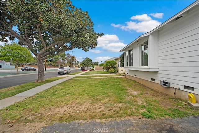 view of yard