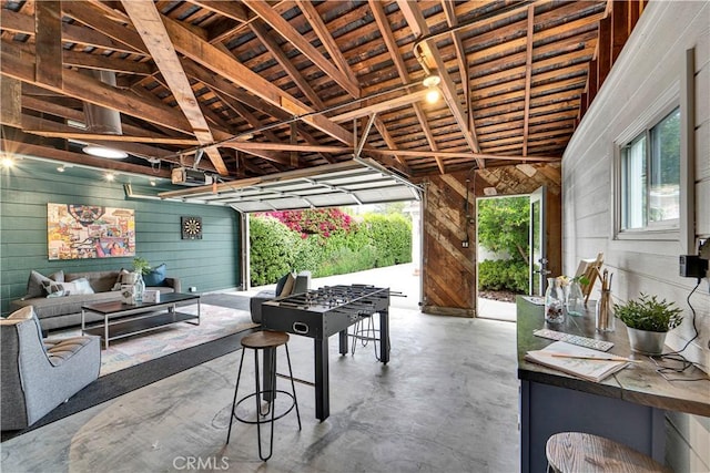 21820 Dumetz Rd, Woodland Hills, CA 91364 - view of patio / terrace featuring outdoor lounge area