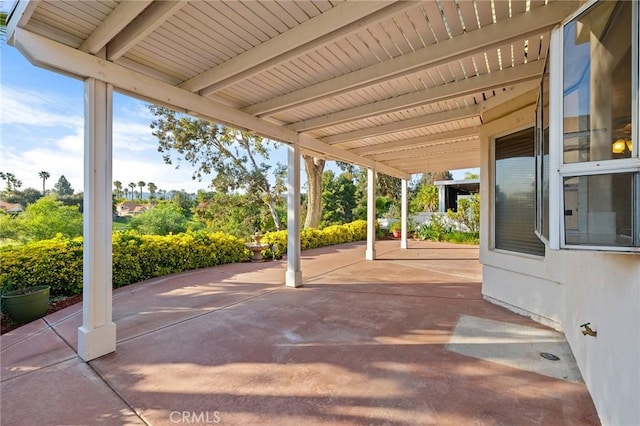 view of patio