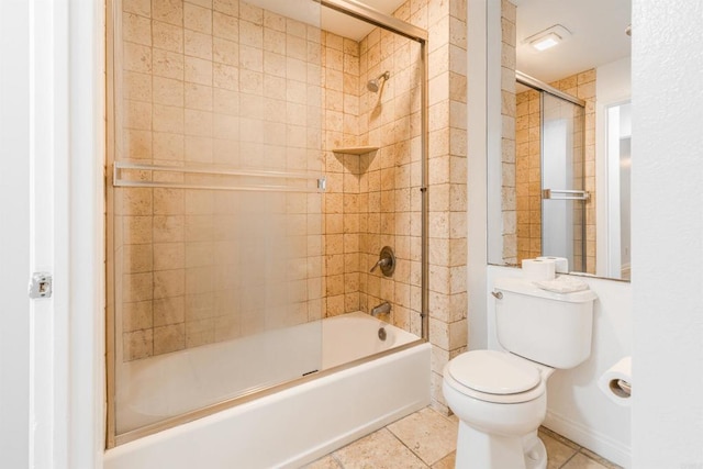 9860 Dale Ave Unit D10, Spring Valley, CA 91977 - full bath with enclosed tub / shower combo and tile patterned flooring