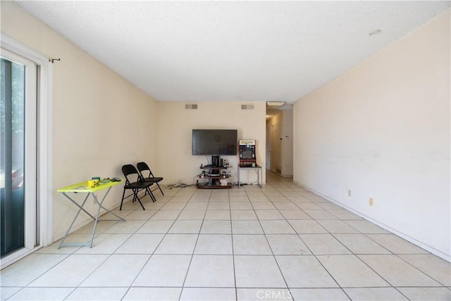 45324 Rodin Ave, Lancaster, CA 93535 - living area featuring a textured ceiling and visible vents