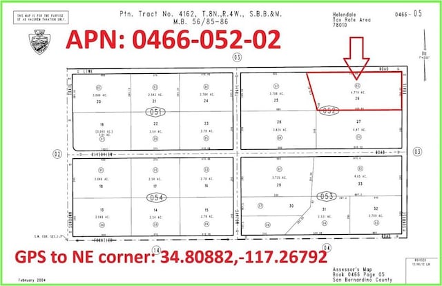 17900 Link Trl, Helendale CA, 92342 land for sale
