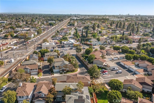 2852 N Santa Fe Pl, Orange, CA 92865 - bird's eye view with a residential view