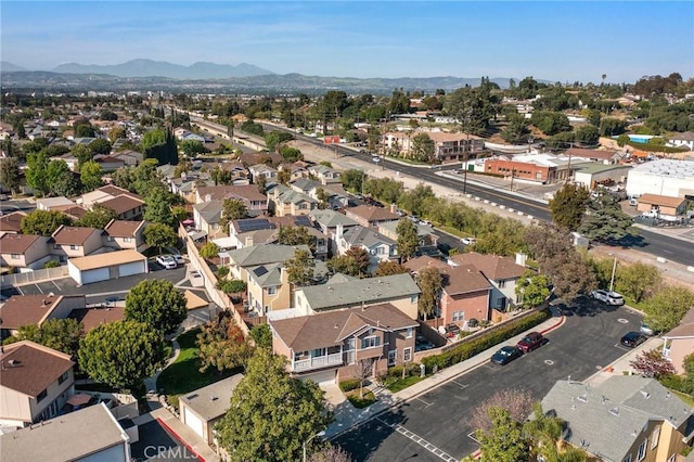 2852 N Santa Fe Pl, Orange, CA 92865 - bird's eye view featuring a residential view and a mountain view
