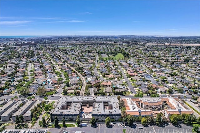 bird's eye view featuring a residential view