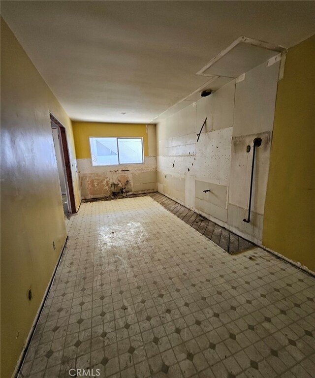 interior space featuring tile patterned floors