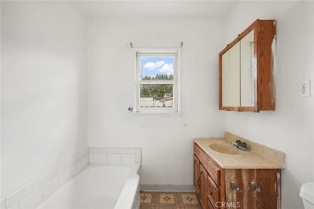 10546 Mcvine Ave, Sunland, CA 91040 - bathroom with a bath, vanity, and toilet