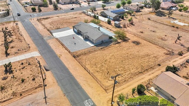 21683 Ramona Rd, Apple Valley, CA 92307 - drone / aerial view with a residential view