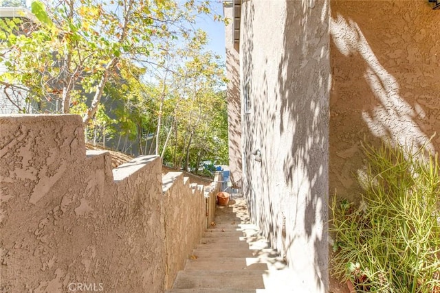 view of side of home