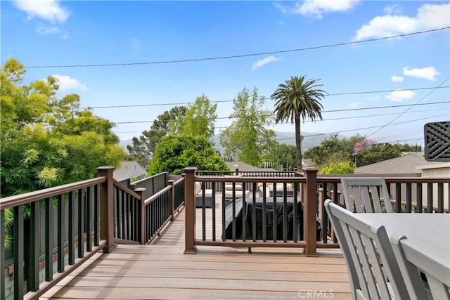 3348 Burritt Way, La Crescenta, CA 91214 - view of wooden deck