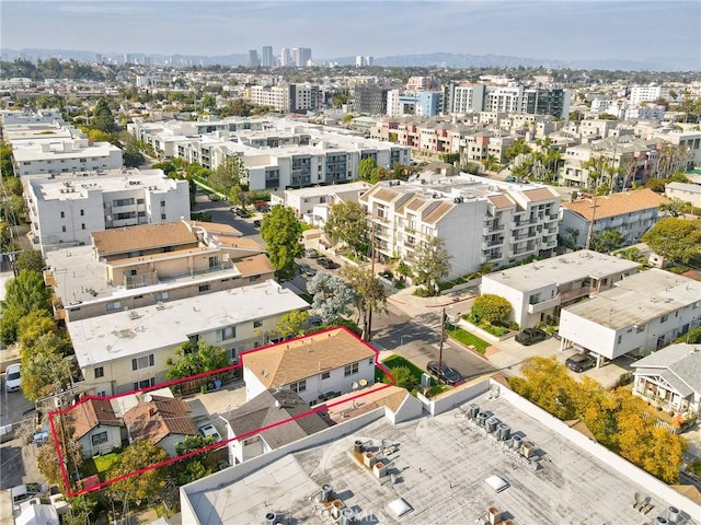 3731 Glendon Ave, Los Angeles, CA 90034 - bird's eye view with a city view