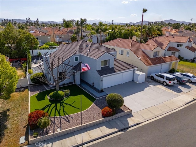 30151 Via Amante, Menifee, CA 92584 - aerial perspective of suburban area featuring a mountainous background