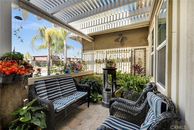 31710 Waterfall Way, Murrieta, CA 92563 - balcony with a pergola