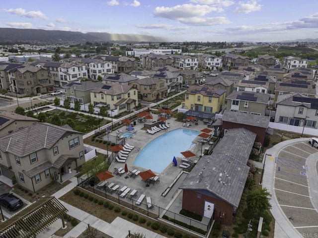 40603 Melrose Dr, Temecula, CA 92591 - bird's eye view with a residential view