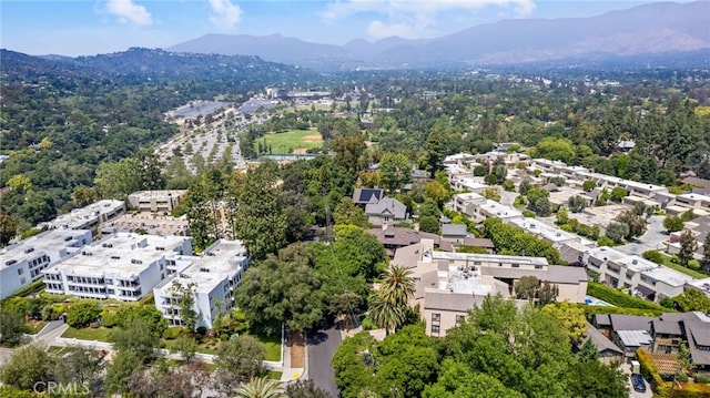 drone / aerial view of mountains