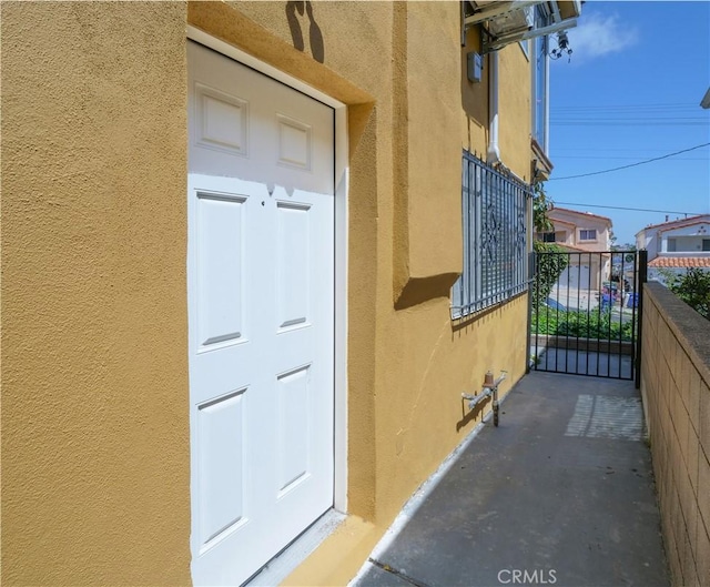 2302 S Gaffey St Unit 1, San Pedro, CA 90731 - property entrance featuring stucco siding