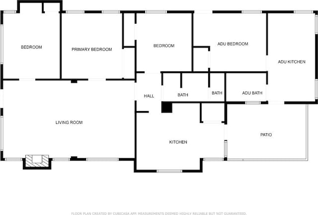 1449 W 45th St, Los Angeles, CA 90062 - room layout