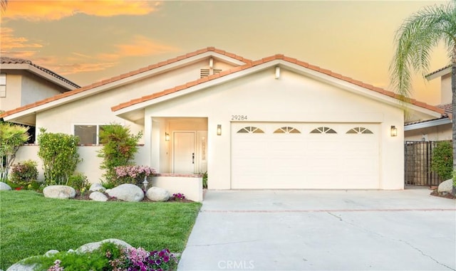 29284 Big Range Rd, Canyon Lake, CA 92587 - view of front of home with concrete driveway and stucco siding