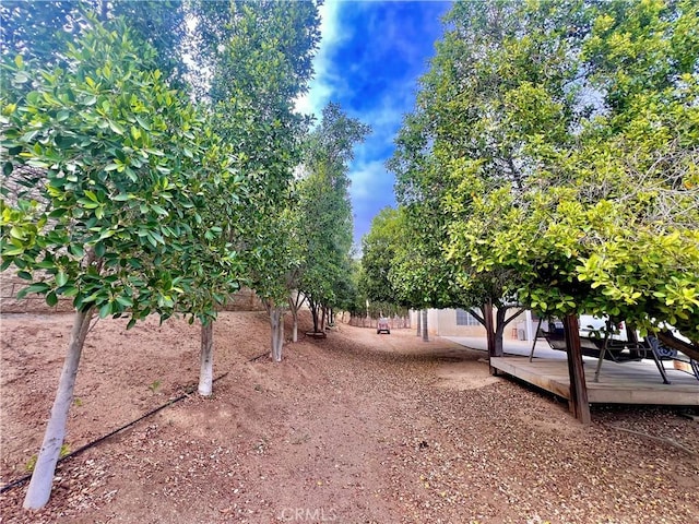 18725 Dallas Ave, Riverside, CA 92508 - view of yard with a wooden deck and fence