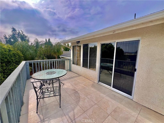 18725 Dallas Ave, Riverside, CA 92508 - view of balcony at dusk