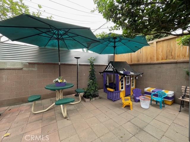 exterior space with a fenced backyard