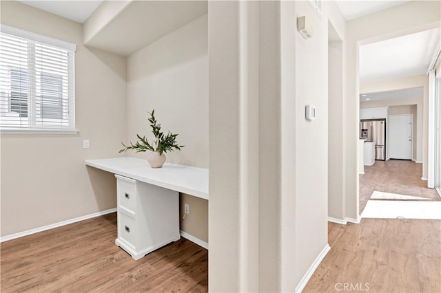 39992 Pasadena Dr, Temecula, CA 92591 - unfurnished office with light wood-style flooring and baseboards