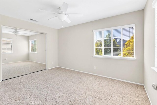 39992 Pasadena Dr, Temecula, CA 92591 - unfurnished bedroom featuring carpet, baseboards, and ceiling fan