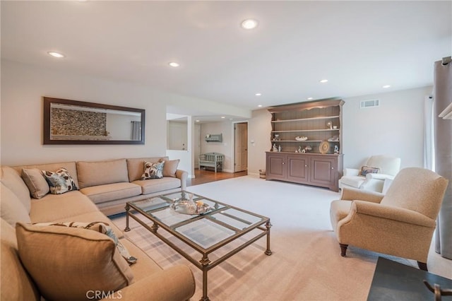 637 Anson St, Simi Valley, CA 93065 - living area with recessed lighting and light carpet