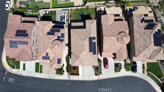 drone / aerial view