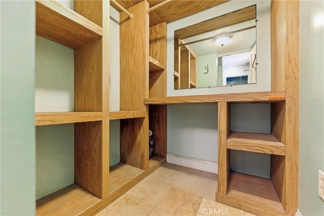 view of storage