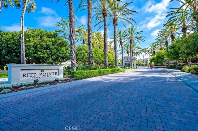44 Corniche Dr Unit G, Dana Point, CA 92629 - view of street featuring curbs and a gated entry