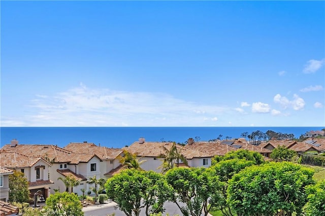 44 Corniche Dr Unit G, Dana Point, CA 92629 - water view with nearby suburban area