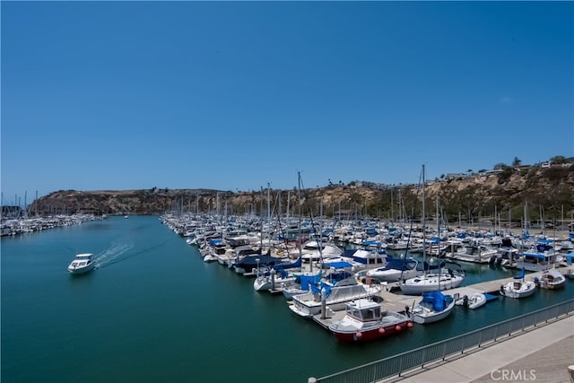 44 Corniche Dr Unit G, Dana Point, CA 92629 - water view with numerous boat docks
