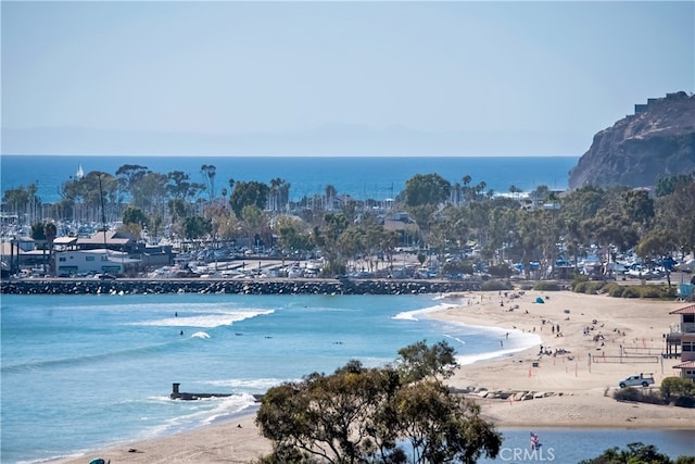 44 Corniche Dr Unit G, Dana Point, CA 92629 - water view featuring local beach
