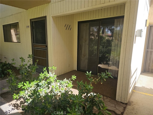 view of property entrance