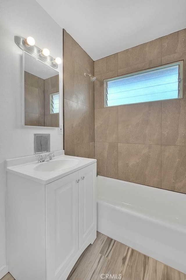 419 San Jacinto St, Redlands, CA 92373 - full bathroom with vanity and shower / bath combination