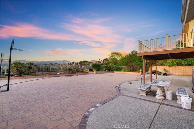 2302 Delfs Ln, Rowland Heights, CA 91748 - view of patio / terrace featuring a wooden deck