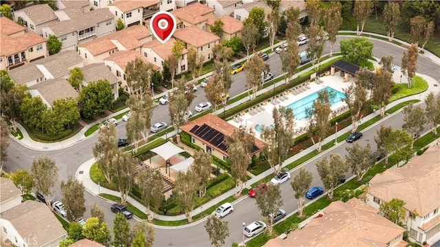 33 Jonquil, Irvine, CA 92618 - aerial view of residential area with a pool