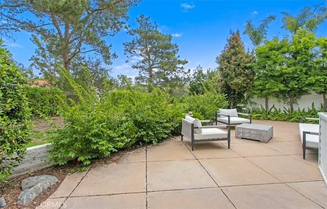 view of patio / terrace with outdoor lounge area