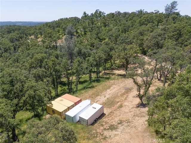 2483 Manhattan Bar Rd, Auburn, CA 95603 - aerial view of a heavily wooded area