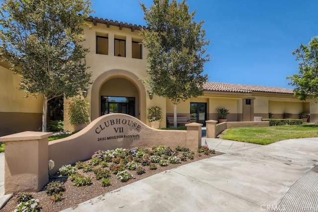 663 Via Los Altos Unit Q, Laguna Woods, CA 92637 - view of community sign