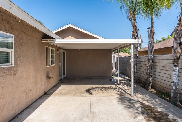 14735 Perham Dr, Moreno Valley, CA 92553 - view of patio with fence