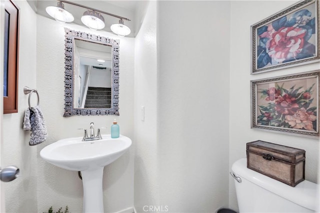 bathroom with toilet