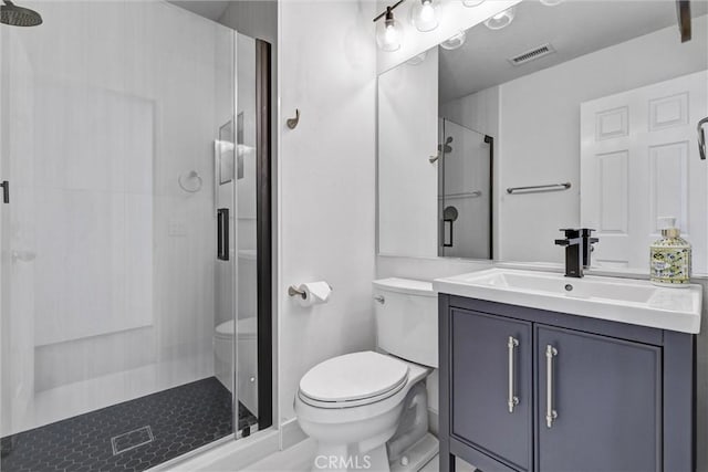 28215 Via Luis, Laguna Niguel, CA 92677 - bathroom with toilet, a shower stall, and vanity