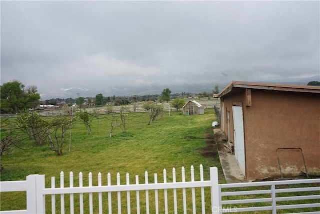 23171 Woodford Tehachapi Rd, Tehachapi, CA 93561 - view of yard featuring a view of countryside