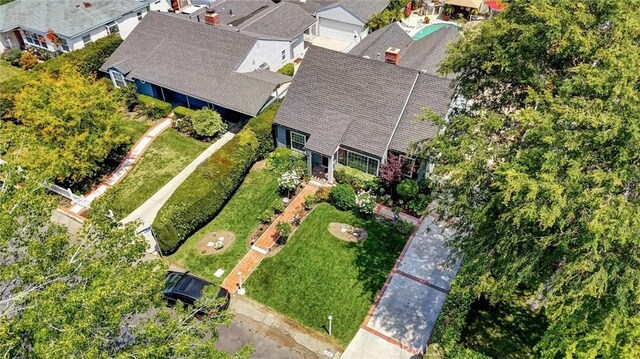 bird's eye view